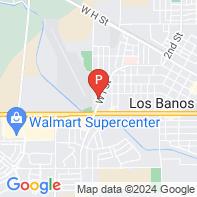 View Map of 1253 West I Street,Los Banos,CA,93635